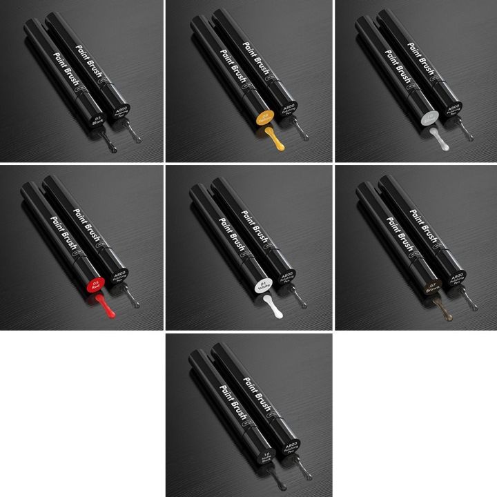 2pcs%20Easy%20To%20Use%20DIY%20Tool%20Coat%20Applicator%20Touch%20Up%20Scratch%20Remover%20Car%20Color%20Fix%20Pen%20Auto%20Paint%20Repair%20Brush%20-%20Image%204