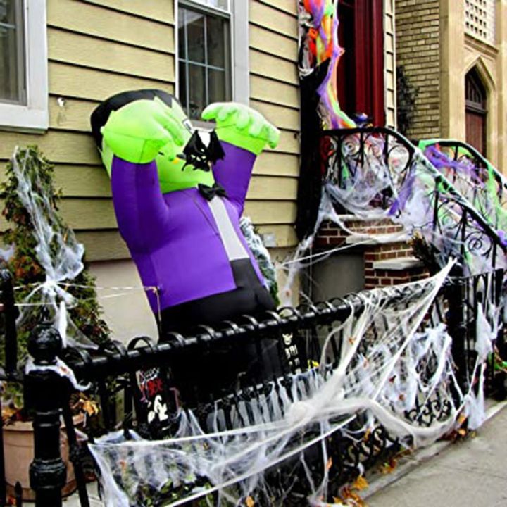 MA%20Halloween%20Decorations%20Cotton%20Spider%20Web%20Stretchy%20Spider%20Webs%20With%20Spider-white%20-%20Image%205