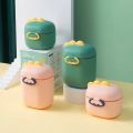 Portable Baby Formula Dispenser Feeding Milk Powder Container 400/800ML Cartoon Dinosaur Shape Travel Food Storage Milk Powder Boxes with Spoon.