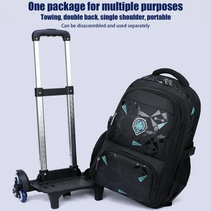 Kids%20Trolley%20Suitcase%20Children'S%20School%20Backpack%20With%20Wheels%20Student%20Travel%20Bag%20Satchel%20On%20Wheels%20For%20Boys%20Waterproof%20School%20Bag%20-%20Image%206