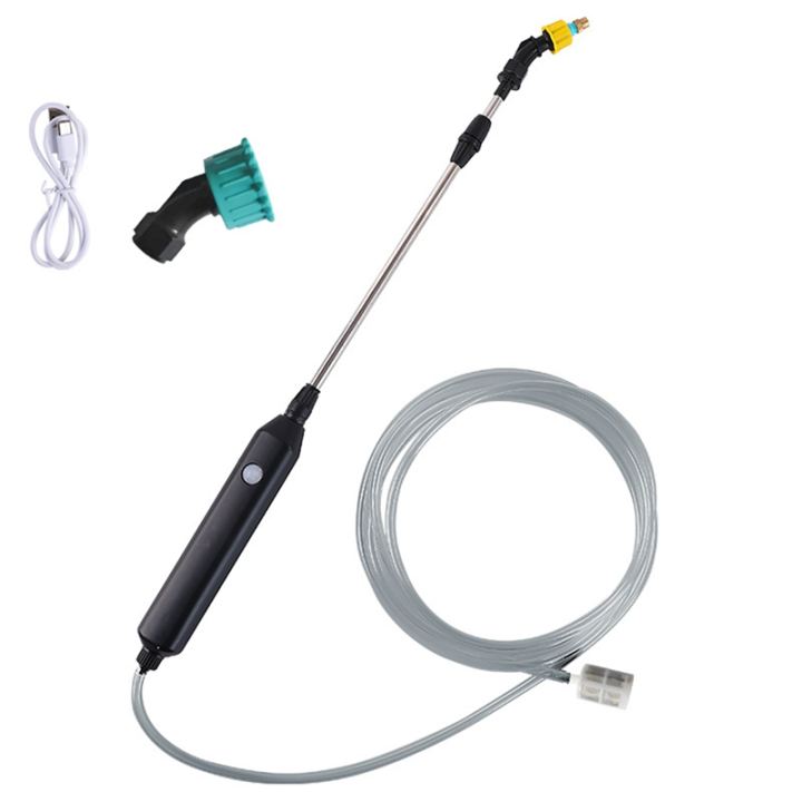 Water Sprayer Portable Battery Powered Watering Wand Rechargeable Plant Mister with Telescopic Wand