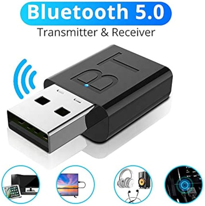USB%20Bluetooth%205.0%20Transmitter%20Receiver%20for%20TV,%20Home%20Theatre%20and%20Car%202%20in%201%20-%20Image%203