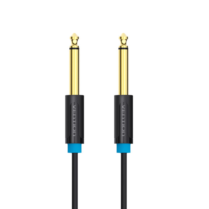VENTION%206.5mm%20Audio%20Cable%20Male%20to%20Male%20Audio%20Cable%20HiFi%20Gold-plated%20for%20Guitar/Amplifier/%20Microphone%2010m%20(Black)%20-%20Image%202