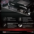 HyperX Fury 8GB DDR4 RAM 8GB DDR4 RAM for Pc 8GB DDR4 2133mhz Ram 8GB DDR4 RAM Pc DDR4 RAM for Dextop DDR4 RAM 8Gb DDR4 RAM 2133mhz Non RGB Desktop Memory DIMM DDR4. 