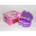 Heart Shape Jewelry Display Box glass Jewellery Storage Organigation/Gift.