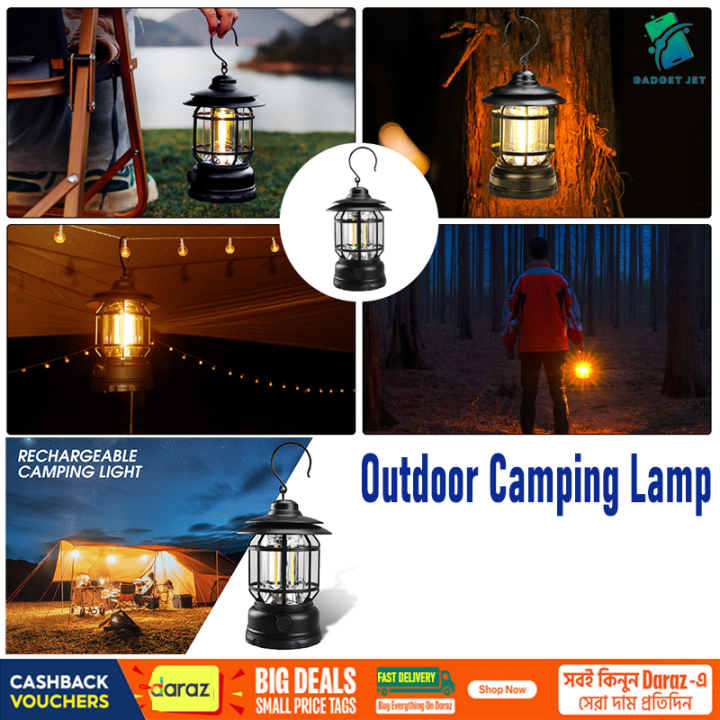 Camping Lantern Rechargeable 3000mAh Power Bank Camping Light - View #8