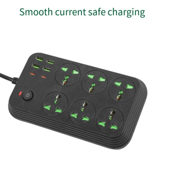 Pc%20Surge%20Protector%20Power%20Strip%20Black%20Universal%20Plug%20Multitap%20Extension%20Cord%20Power%20Multi%20Tap%20Power%20Button%20Electrical%20Power%20Strip%20-%20Image%202