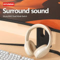 Choice HYUNDAI × TH30 Wireless Bluetooth Headphones Bluetooth 5.3 Foldable Headset Sport Earphones Touch Control High Quality.