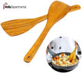 Wooden Spatula.Long Handle Flat Frying Spatula. Handmade for Kitchen Cookware Frying Spatula.