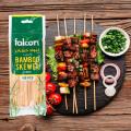 100 PCS Bamboo Skewers Grill Shish Kabob Wood Sticks Barbecue Cooking BBQ Tools. 