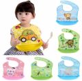 Multi Color Plastic Bati Bibs For Babies - 1 PCS. 