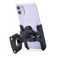 Metal Bike Mobile Holder For mobile phone bracket motorcycle bicycle takeaway rider -Black Easy to Use and Maintain C1. 