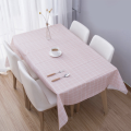 Plaid Print Table Cloth Waterproof Oilproof Kitchen Wedding Birthday Party Dining Table Cover Rectangle Home Decor Tablecloth.