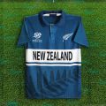 New Zealand T20 World Cup Jersey 2026/27 Short Sleeve Collar Polo Cricket Jersey For Men - New Zealand Jersey 2026. 