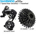 SHIMANO ALTUS M310 Rear Derailleur 7/8/9-speed Smart Cage CS-HG200-7 12-28T 12-32T Cassette for MTB Bike Original Bicycle Parts. 