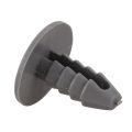 50 PCS 8Mm Hole Gray Plastic Rivet & 30 Pcs Plastic Fastening Screws Gray Flange Bumpers Clips. 