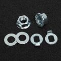 With 12/14mm Shaft Nut Cover Motor Nut Lock Washer/Spacer M12/M14 Lock Nut EBIKES E-bike Hub Motor Axle.