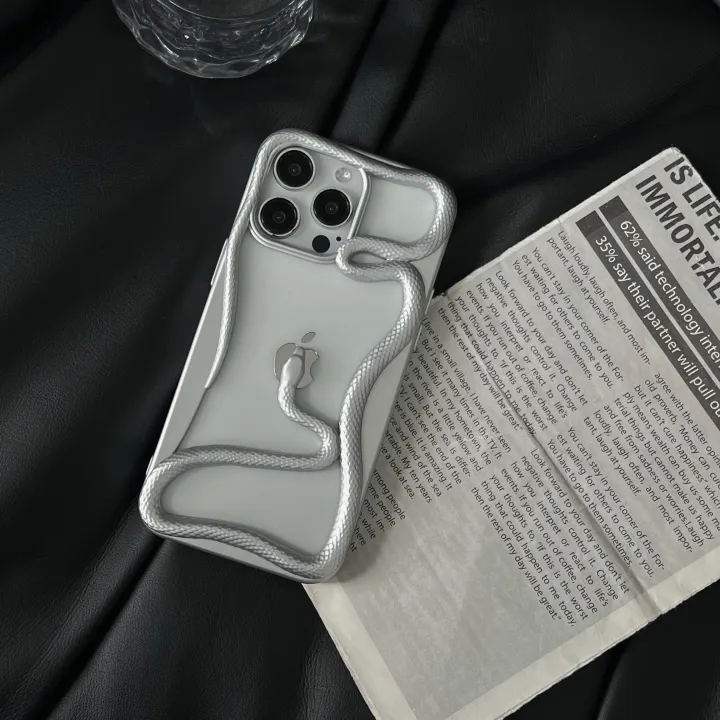 Olige%20Case%20For%20iPhone%2011%2012%2013%2014%2015%2016%20Pro%20Max%2014%2015%2016%20Plus%20New%20Frosted%20Matte%20Medusa%20Skeleton%20Snake%20Phone%20Case%20Back%20Cover%20-%20Image%204