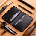 Avro Money And Card Holder Mini Wallet For Men Made By 100% Cow Leather Money Bag For Men. 