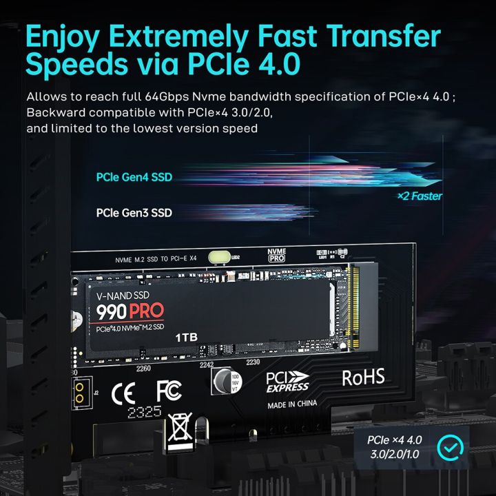 JEYI%20M.2%20NVME%20to%20PCIe%204.0%203.0%20SSD%20Adapter,%2064Gbps%20PCIe%204.0%20X4%20X8%20X16%20Expansion%20Card%20for%20Desktop%20PC%20,%20PCI-E%20GEN4%20GEN3%20Full%20Speed%20-%20Image%202