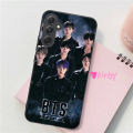 【Healer DingD】 KPOP B-BTS Mobile Cell Phone Case for Samsung Galaxy A91 70 54 53 52 34 24 21 Note 20 10 M54 Plus Ultra 5G Black Cover Funda. 