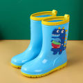 Children's high rain boots, 2-16 years old, cartoon water boots, non-slip soft soles, waterproof corsetes, boys, girls, and toddlers.