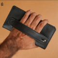 Urbaland Jarvi single mobile pocket Original Leather Long Wallet – Jarvi Long Wallet - Black.