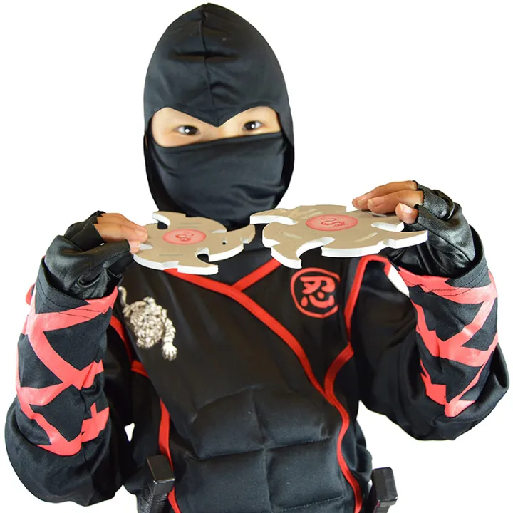 Unisex%20Child%20Ninja%20Deluxe%20Costume%20for%20Kids%20Role%20Play%20Halloween%20Dress-up%20-%20Image%203