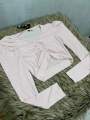 Crop top short body long sleeve fashionable blouse for women's.. 
