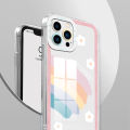 AMORVOR for Redmi Note 11 / Note 11S Back Cover Simple Beautiful Flower  Crystal Case Camera Protection Transparent TPU Soft Phone Cases. 