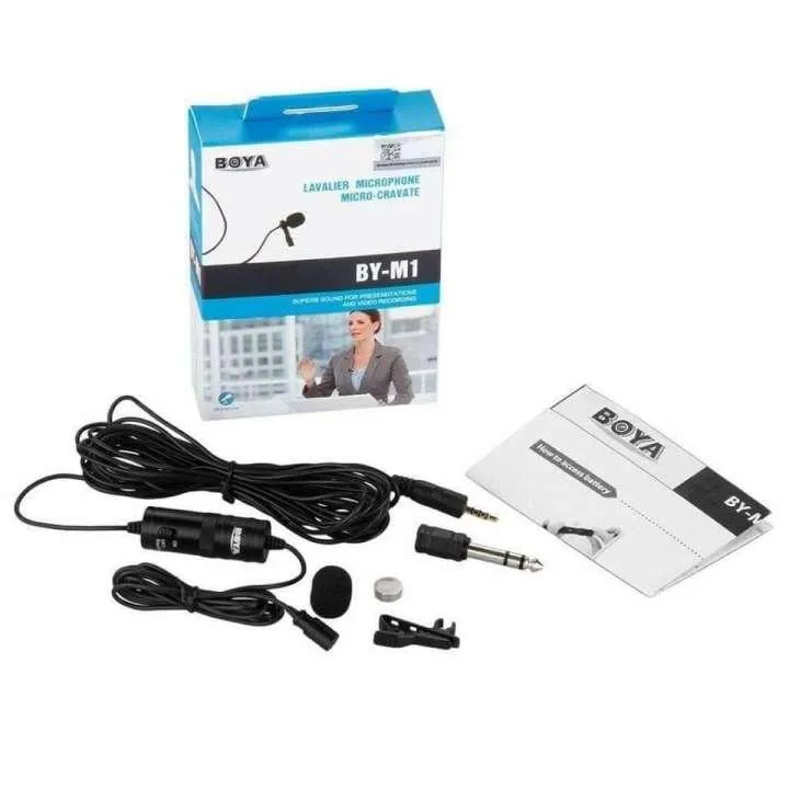 BOYA%20BY-M1%20Microphone%20-Black%20-%20Image%202