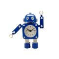 Creative Children Cartoon Robot Alarm Clocks Student Personal Mute Metal Making Table Alarm Clocks Children Christmas Gift.