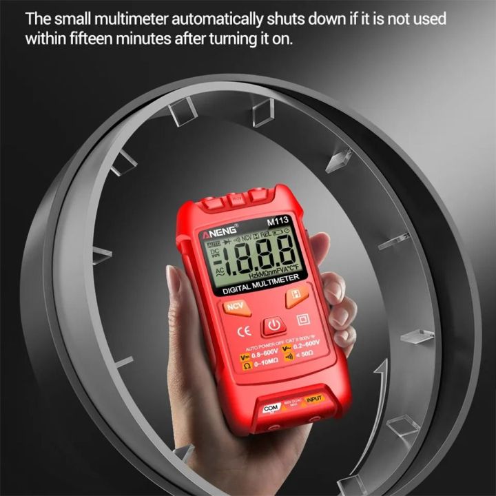 ANENG%20M113%20AC/DC%20Digital%20Multimeter%20True%20RMS%20Mini%20Current%20Voltage%20Tester%201999%20Counts%20Auto-Ranging%20Voltage%20Meter%20-%20Image%204