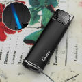 Premium Windproof Metal Adjustable Lighter Flame Lighter Gift. 