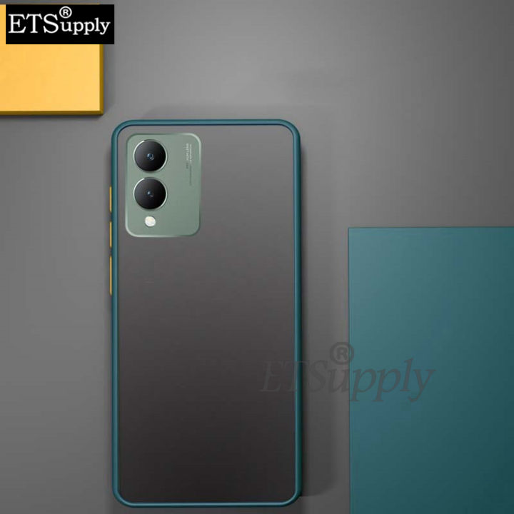 Phone%20case%20Vivo%20Y17S%20Shockproof%20Scrub%20Matte%20Transparent%20Soft%20edge%20Silicone%20Frame%20Hard%20Clear%20Back%20Cover%20Vivo%20Y17S%20case%20-%20Image%206