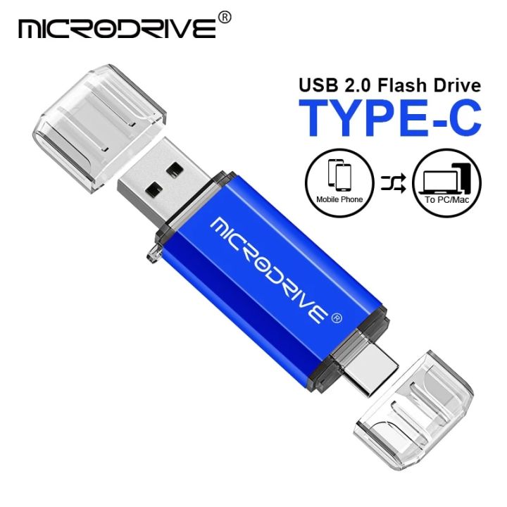 OTG USB Flash Drive Type C Pen Drive 256GB 128GB 64GB 32GB USB Stick 16gb 8GB 4GB Pendrive for Type-C Device