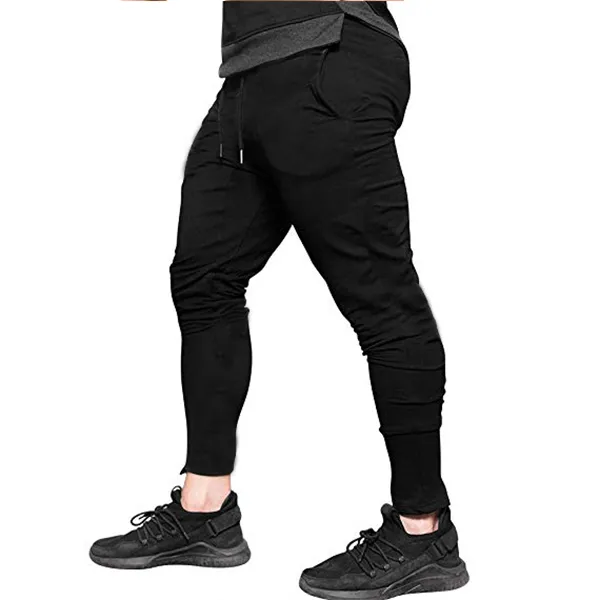 Black%20Cotton%20Slim%20Fit%20Sweatpants%20for%20Men%20-%20Image%204