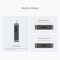 Power-Z KM003C USB-C Fast Charging Tester PD3.1 Voltmeter and Ammeter. 
