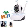 V380 2 MP HD  Night Vision Wireless 2 Antena WiFi Ip Camera with 2 Way Audio and Upto 64 GB SD Card Support. 