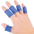 【Xiaofeng】New Finger Bandage 10 PC Finger Cot Finger Protector Firt Aid Tubular Bandage Finger prain welling port. 