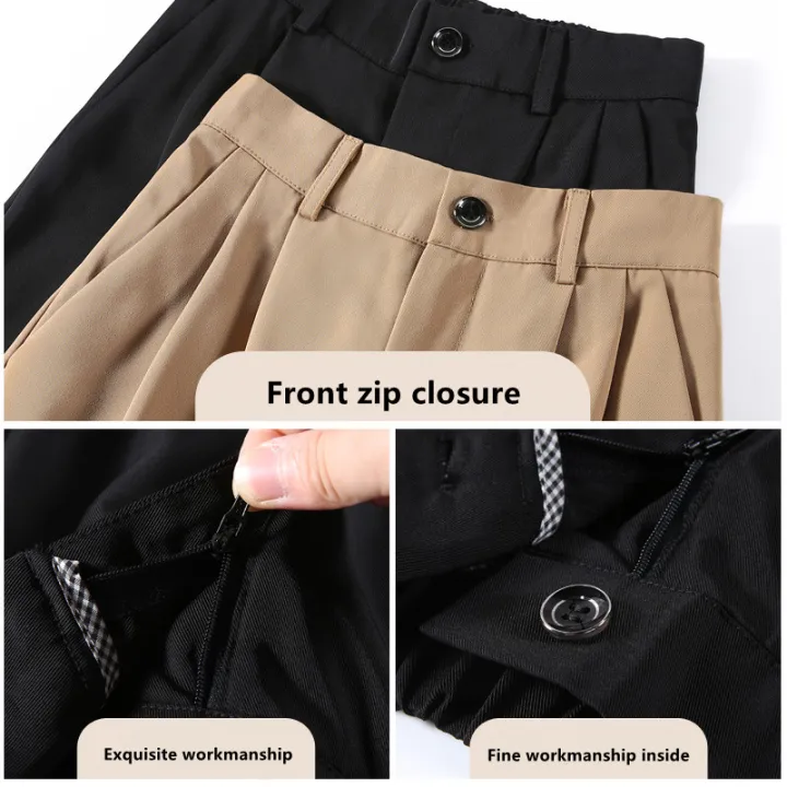 Women'S%20Loose%20Spring%20Summer%202024%20New%20High%20Waist%20Wide%20Legs%20Slim%20Casual%20Trousers%20Korean%20Fashion%20Trend%20Female%20Suit%20Straight%20Pants%20-%20Image%206