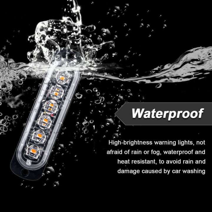 4/6LED%20FLASHING%20LIGHT%20Grille%20Strobe%20light%20led%20strobe%20warning%20light%20emergency%20light%20truck%20accessories%20Trailer%20suv%20lamp%20-%20Image%206