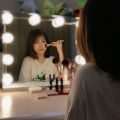 （New）2/4/6/10 Bulb LED Make Up Mirror Light Bulb Lighting Dimmable Wall Lamp 9 Level Brightne 3 Color UB Vanity Dreing Table Light tick on Mirror Light. 
