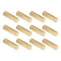 Electric Guitar Pickup Rods, Pickup Magnet Slug Rod 12PCS Iron for Stringed Instrument. 
