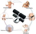 Portable Adjustable Sit-ups Assistant Device, Self-Suction Sit-up Floor Bar Abdominal Leg Muscle Training Device, Household Fitness Equipment. 