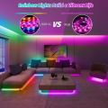 Smd 2835 & 5050 Led Strip Light With Remote Dc12V (5 Meters) Rgb Colour Fairy Lights For Ceiling Decoration Lamp Tv/Pc Back Light Multi-Colour - Rgb Led Strip Light - rgb light. 