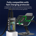 USB C Meter Tester,USB C Tester Digital Multimeter with LCD Display,Digital Voltmeter Type C Voltage Current Tester.