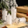 1 pcs Flameless LED Tea Lights Candles Battery Powered Flickering Pillar Candles Votive Tealight Romantic Party Home Decor. 