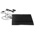 USB Powered Heater Pad, DC 5V 3 Levels Adjustable Temp Electric Heating Sheet Washable for Back Abdomen.