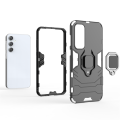 For Samsung Galaxy A35 5G Case Slim Heavy Duty Hardcase Camera Protection Back Cover With Ring Stand. 
